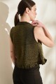 TOP SOL Negro Con Lurex