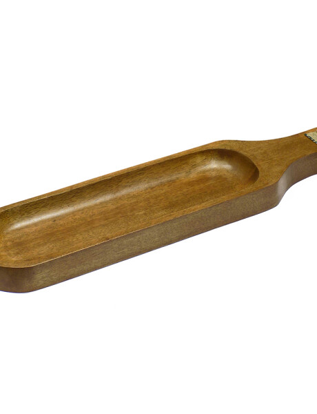 TABLA PARA PICADA OVAL MADERA. 48X12X4CM TABLA PARA PICADA OVAL MADERA. 48X12X4CM