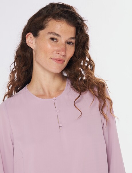 BLUSA MANGA LARGA Rosa