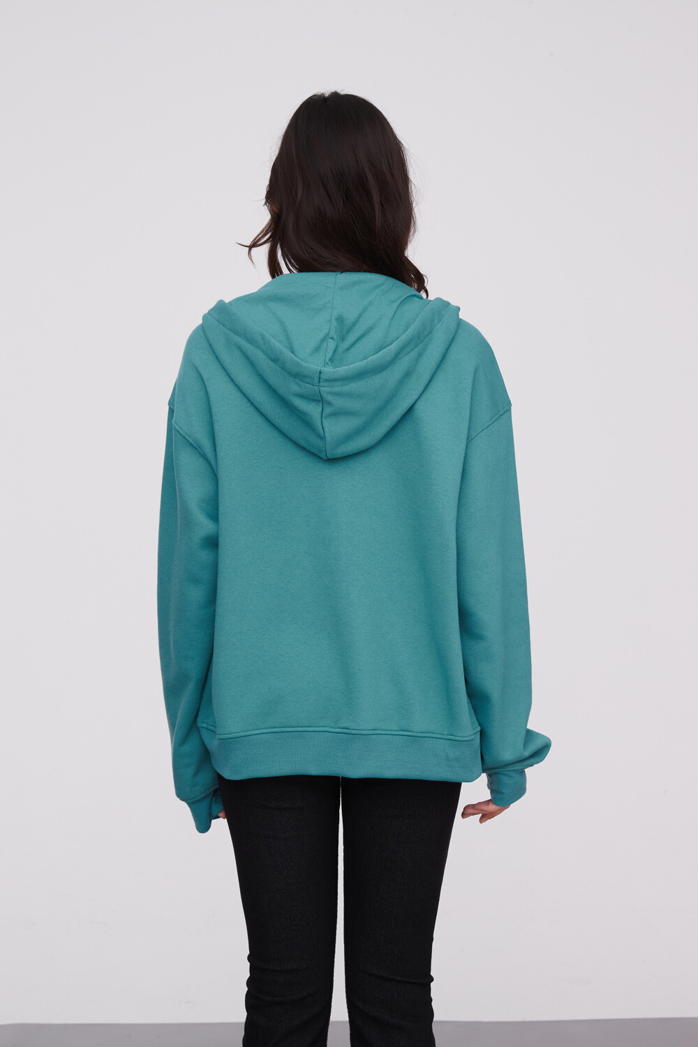 Campera Sammira Verde Azulado