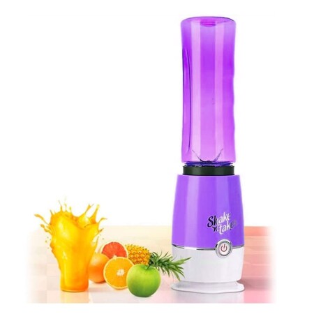 Batidora Shake Take 3 Licuadora 2 Vasos En 1 Violeta