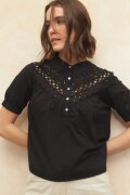 BLUSA TEMPLES Negro