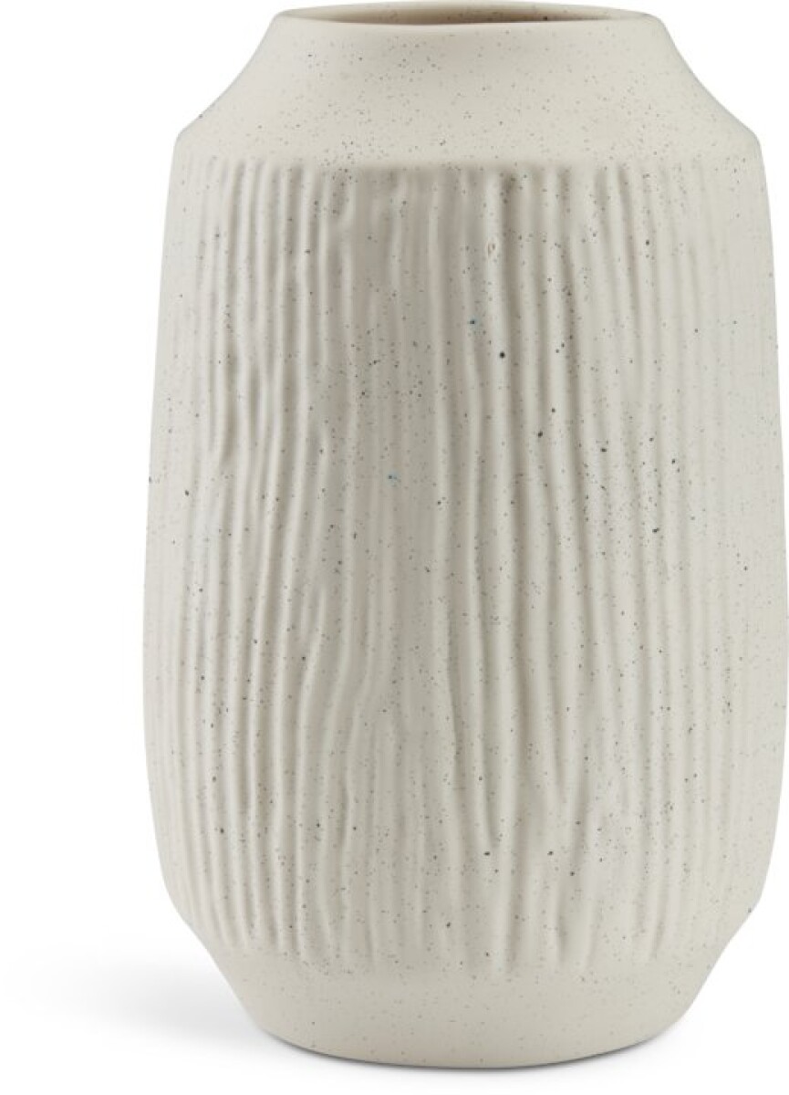 Jarrón CHRISTIAN Ø21xA33cm blanco 