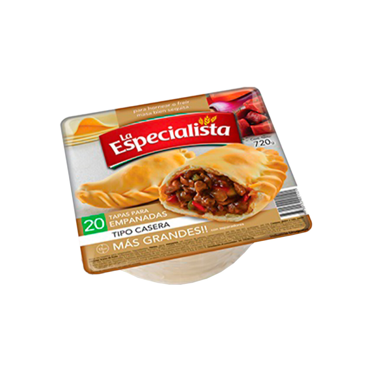 Tapa Para Emp. La Especialista X 20 Casera 
