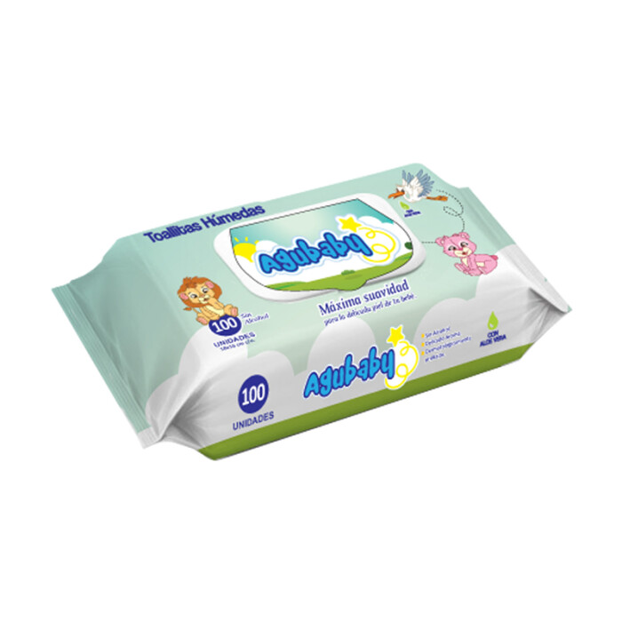 AGUBABY TOA HUM X 100 UNIDADES única