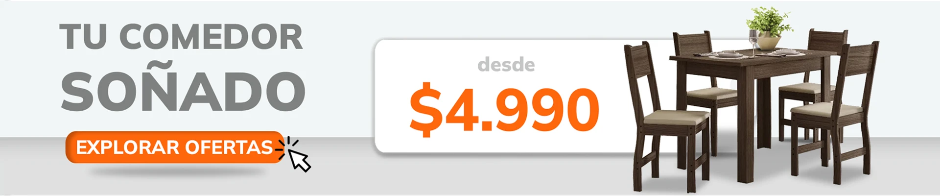 Comedores hasta 40% off + 10% adicional