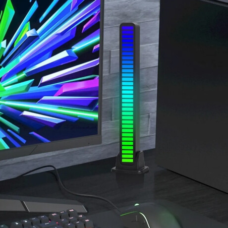 Barra Luz Led Audioritmica Rgb Gamer Tiktok Sc