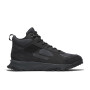 Botas Mid Lace Up Waterproof Hiking Hombre Jet Black