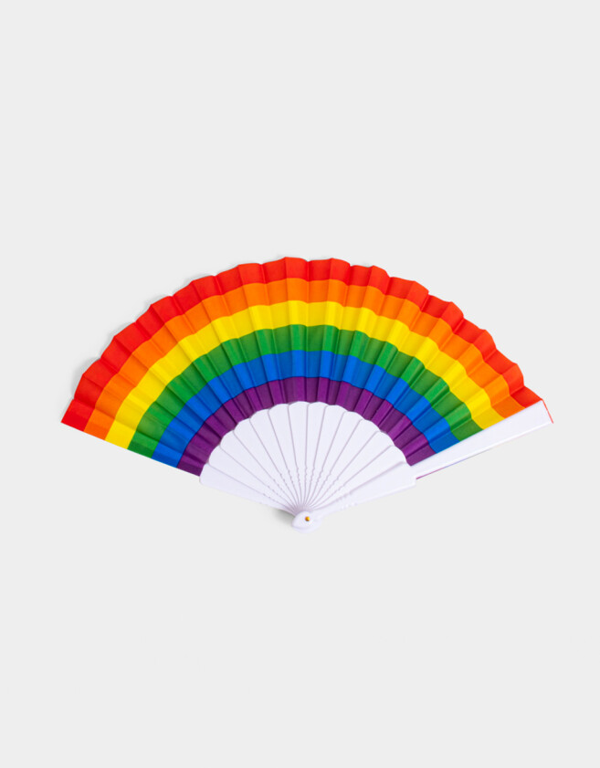 Eventos Varios Estampados Abanico "pride" - Combinacion Multicolor