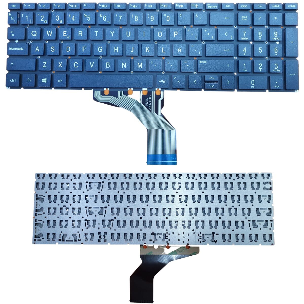 Teclado Hp 15-da 15-dx Español S/rejilla Negro 