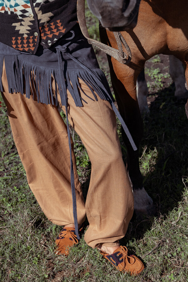 Folk Leather Culero Azul Marino