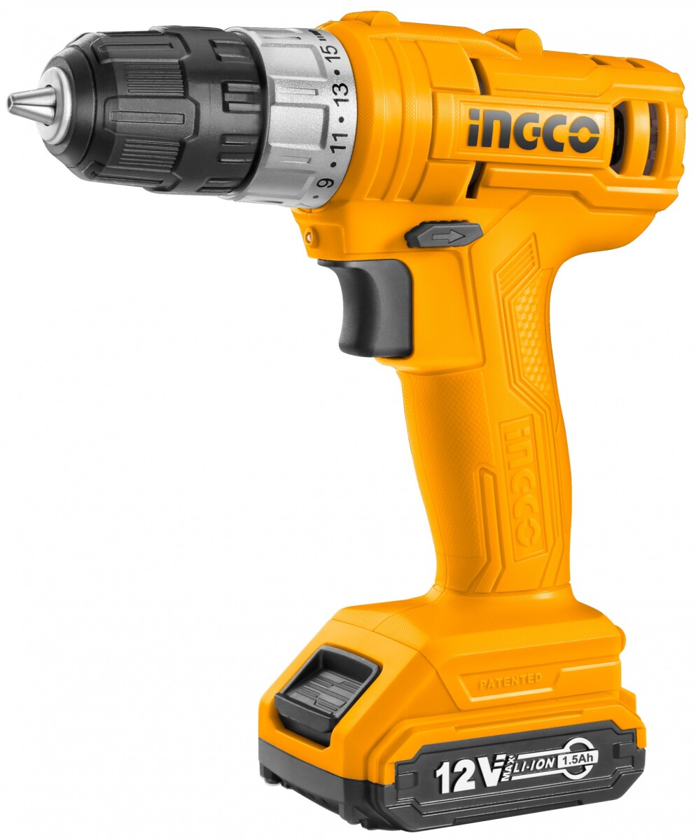 ATORNILLADOR (MOD NUEVO) 12 VOLT 1 BAT CDLI1211 INGCO 