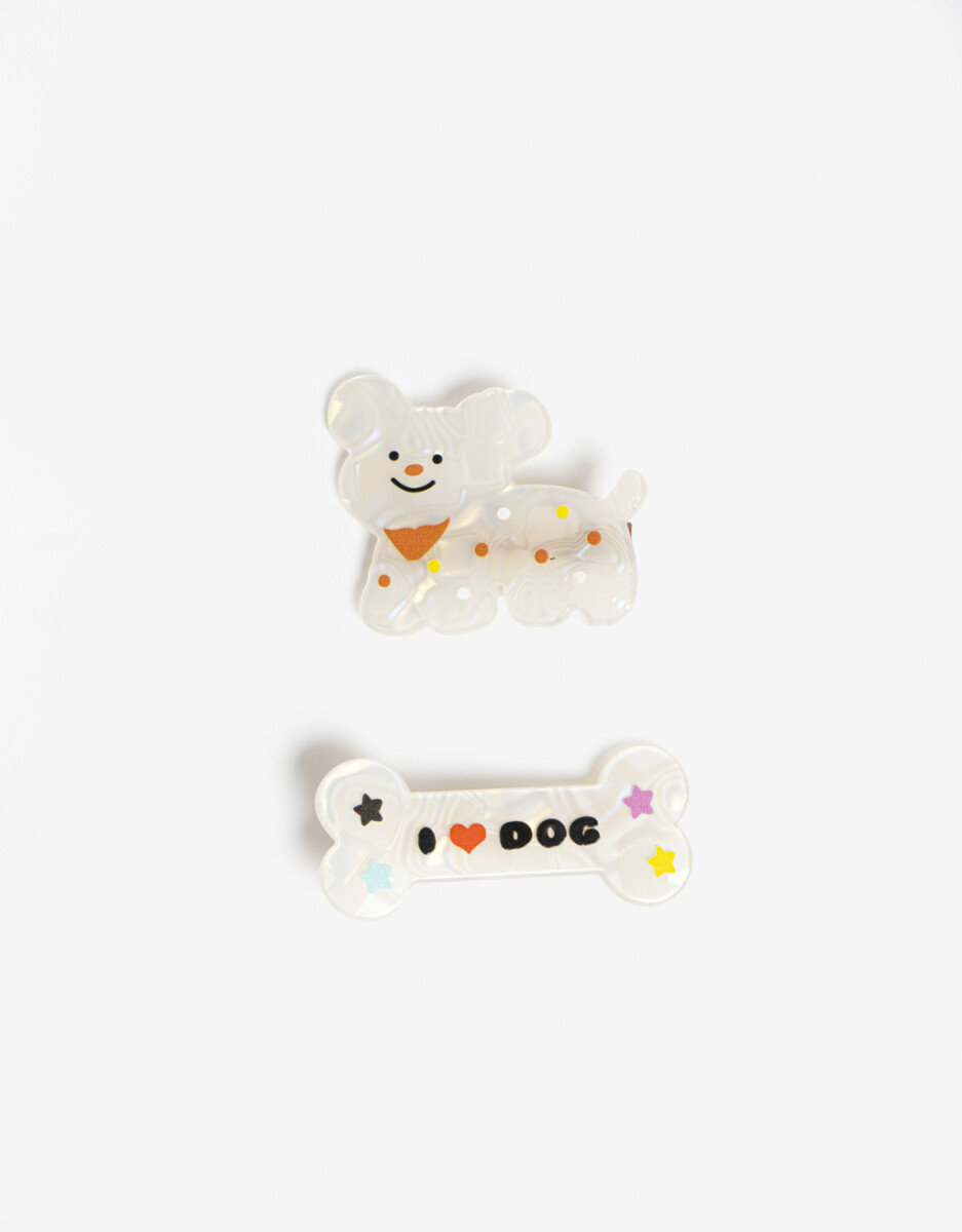 Set De Hebillas De Acrílico 