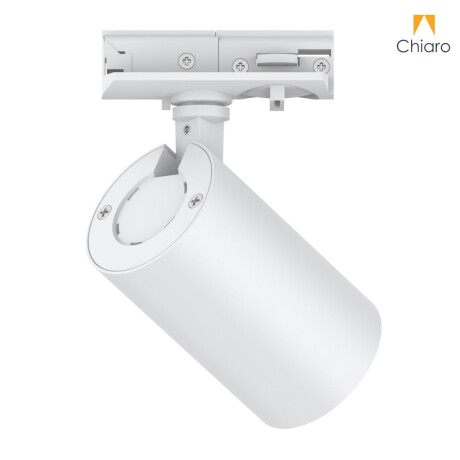 Spot de riel tracklight led 8w 2700K 2 vías 30° BLANCO Spot de riel tracklight led 8w 2700K 2 vías 30° BLANCO