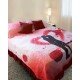 Colcha Cotton Flor Virtual con volado 2 plazas sommier 2.25 x 2.45mts con almohadones Colcha Cotton Flor Virtual con volado 2 plazas sommier 2.25 x 2.45mts con almohadones