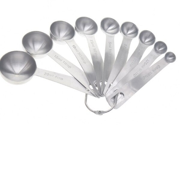 Cucharas medidoras 9 pcs caja color Cucharas medidoras 9 pcs caja color