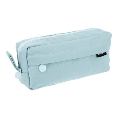Cartuchera Campus Rectangular Pastel Celeste