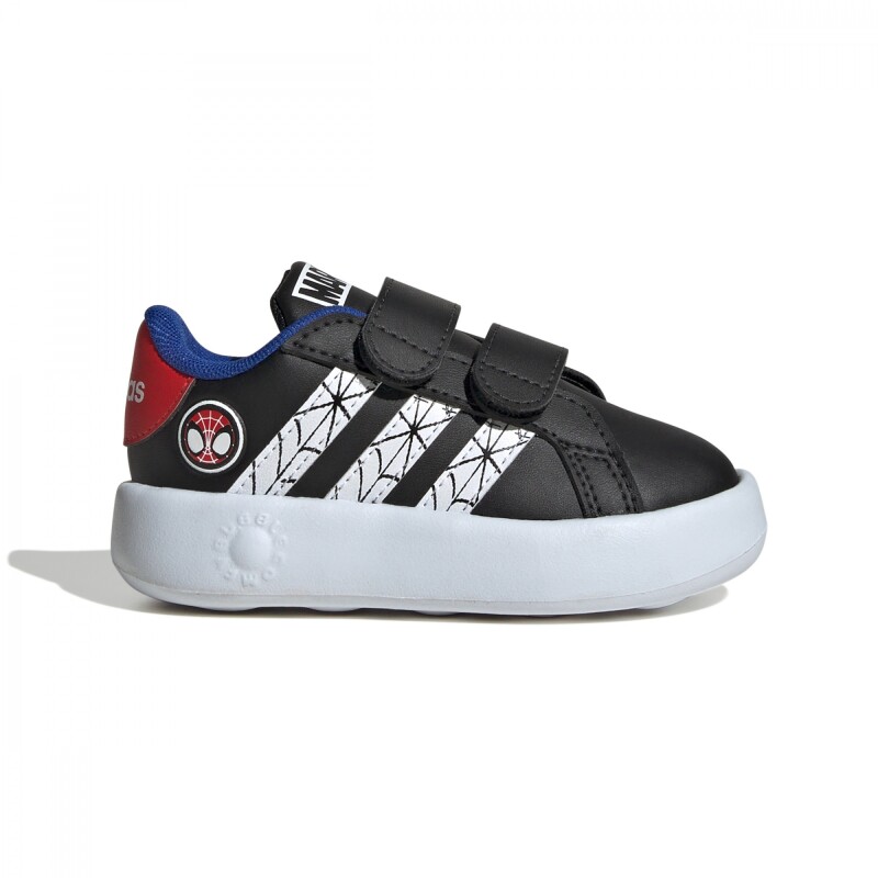 Zapatillas Adidas X Marvel Spider-Man Grand Court de Niños Negro