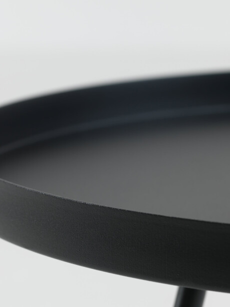 Mesa auxiliar IDRE Ø45xA52 negro Mesa auxiliar IDRE Ø45xA52 negro