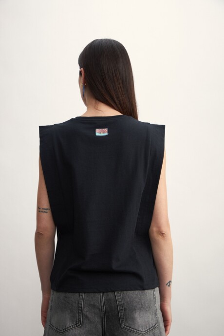 Remera Grisel Negro