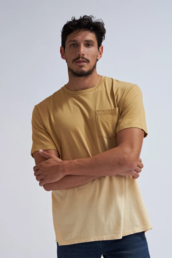 Camiseta manga corta tye dye Maiz