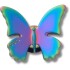 Jibbitz Iridescent Butterfly Multicolor