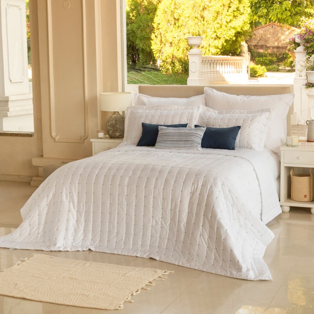 Acolchado + Fundas 2 Plazas - Capitone 400 hilos Acolchado + Fundas 2 Plazas - Capitone 400 hilos