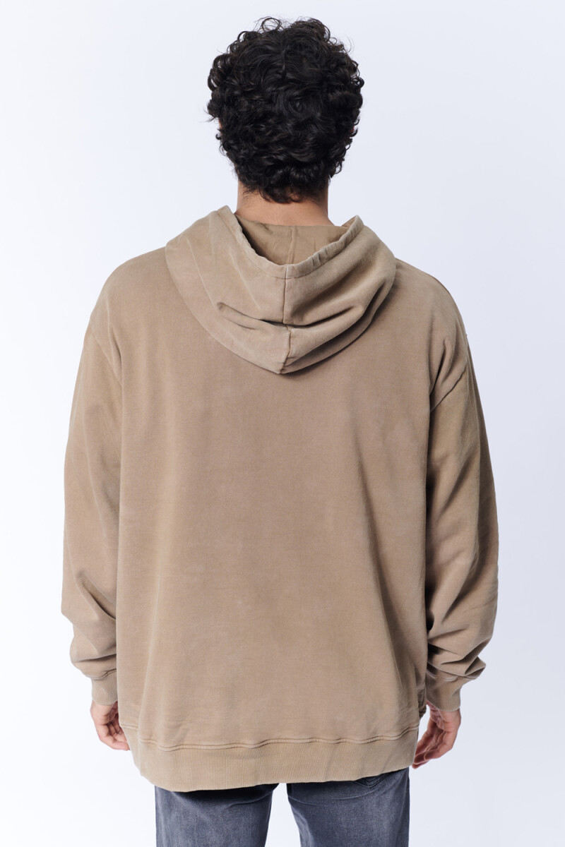 Canguro deportivo oversize Taupe