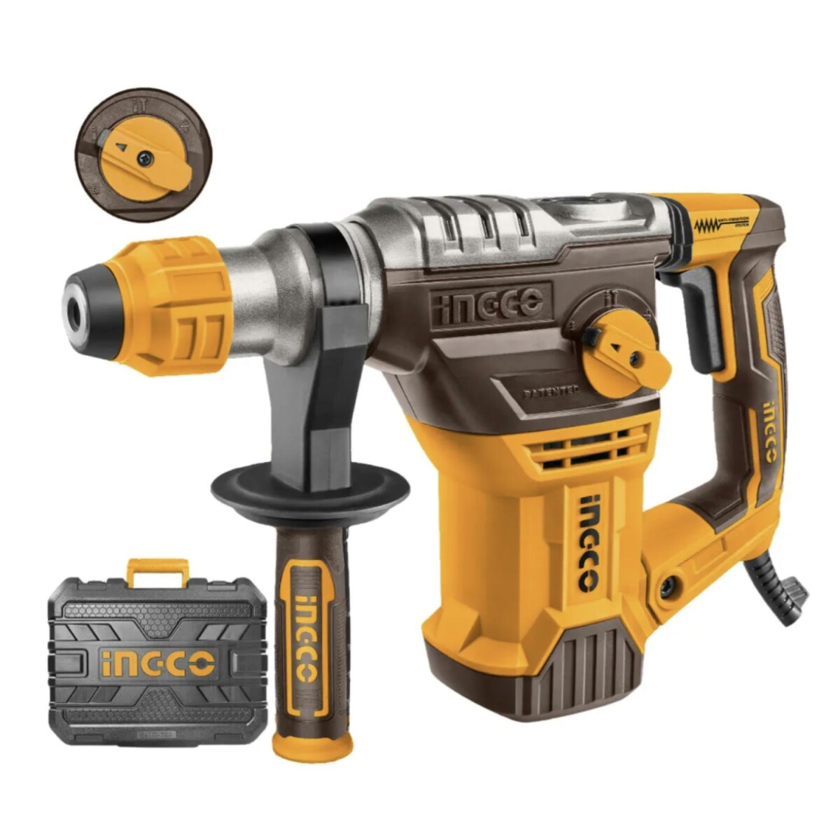Rotomartillo Ingco 1500W 5,5J 32mm + Valija 