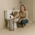 Soporte Para Papel Higienico Porta Rollo Baño Negro Mate Soporte Para Papel Higienico Porta Rollo Baño Negro Mate