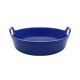 Ensaladera Selecta en cerámica con asas 30x29x9cm Azul marino