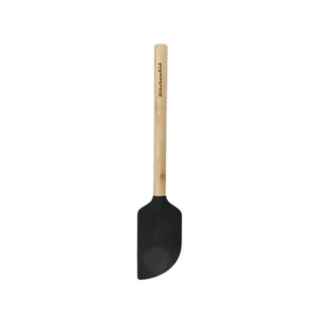 Espatula Raspadora Negra Bambu 30 cm KitchenAid Espatula Raspadora Negra Bambu 30 cm KitchenAid