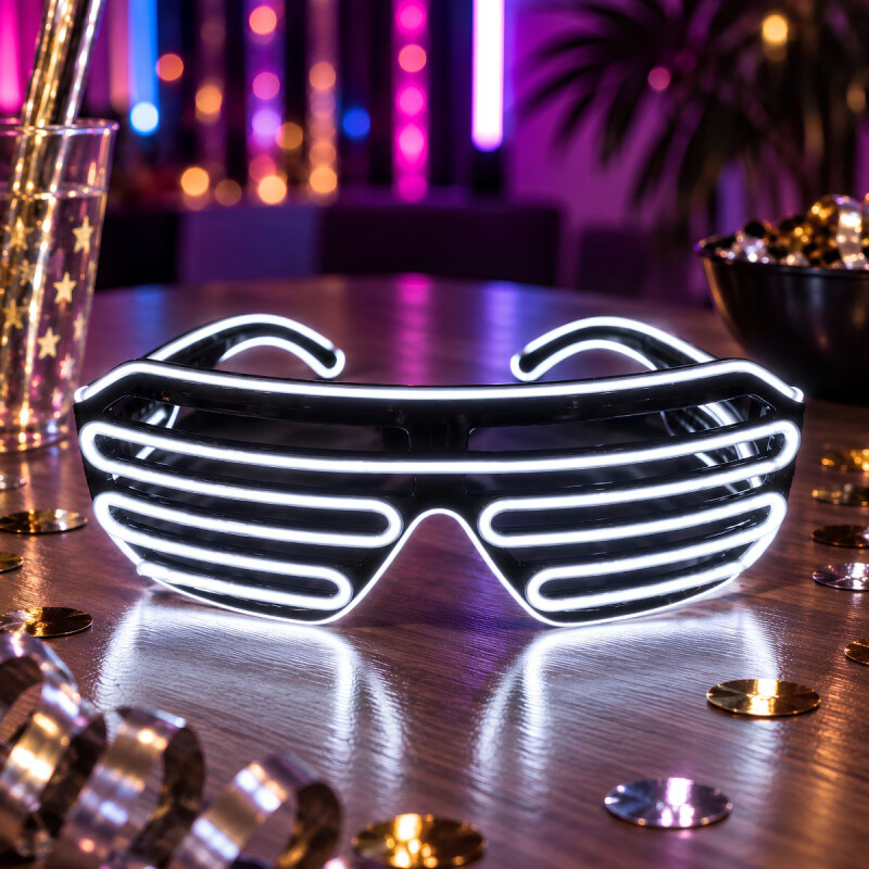 Lentes Led con Control Blanco