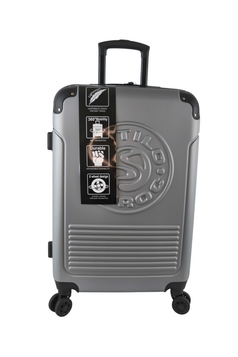 Valija mediana ABS Gris