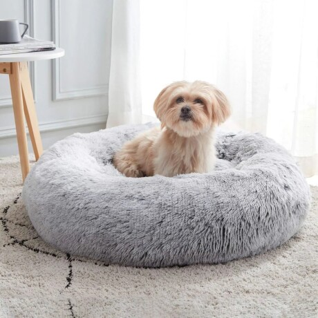 Cama Puff para Mascotas 80 cm AJJQ-060 GRIS
