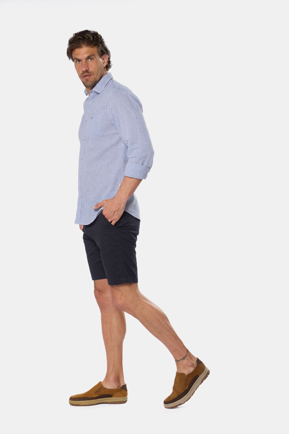 BERMUDA CLASICA Azul