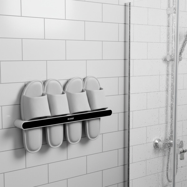 Barra Organizador De Calzado Toallero Zapatera Mediano Variante Negro Mediano