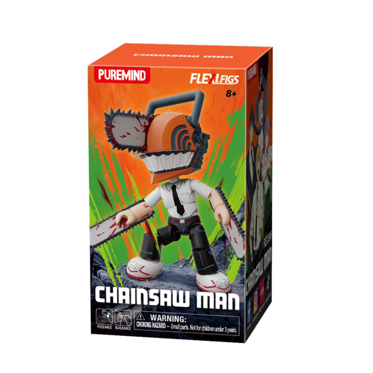 Chainsaw Man - Flex Figs - Caja Sorpresa Al Azar 