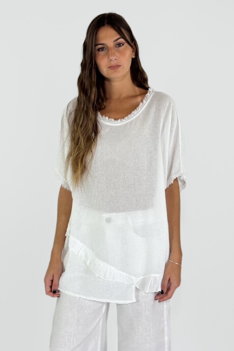 BLUSA ANGHIARI Blanco