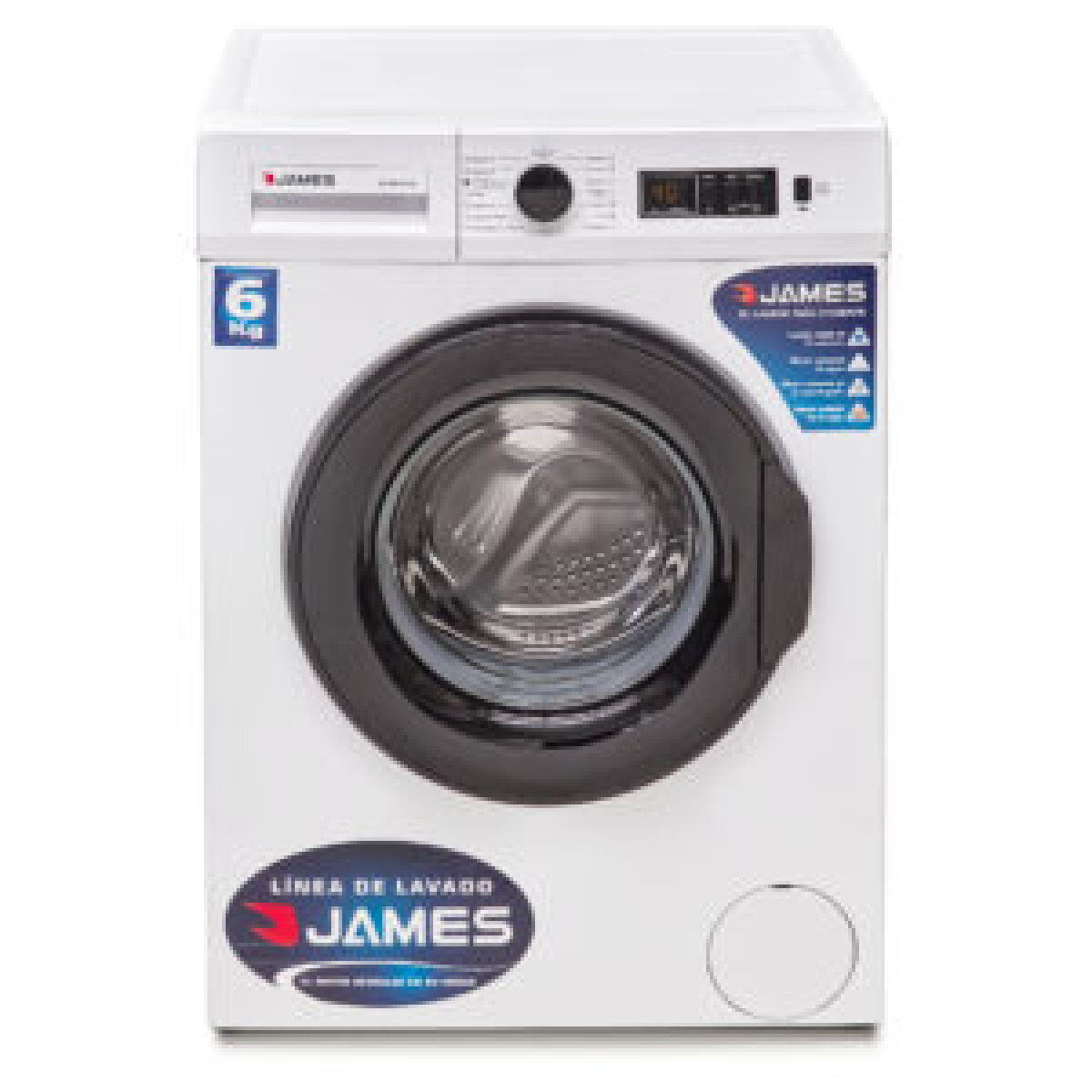 Lavarropas carga frontal James LR1006 G5 BL 