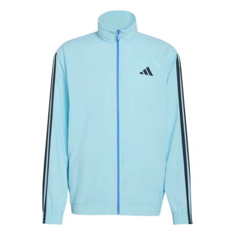 Campera Adidas de Hombre Celeste