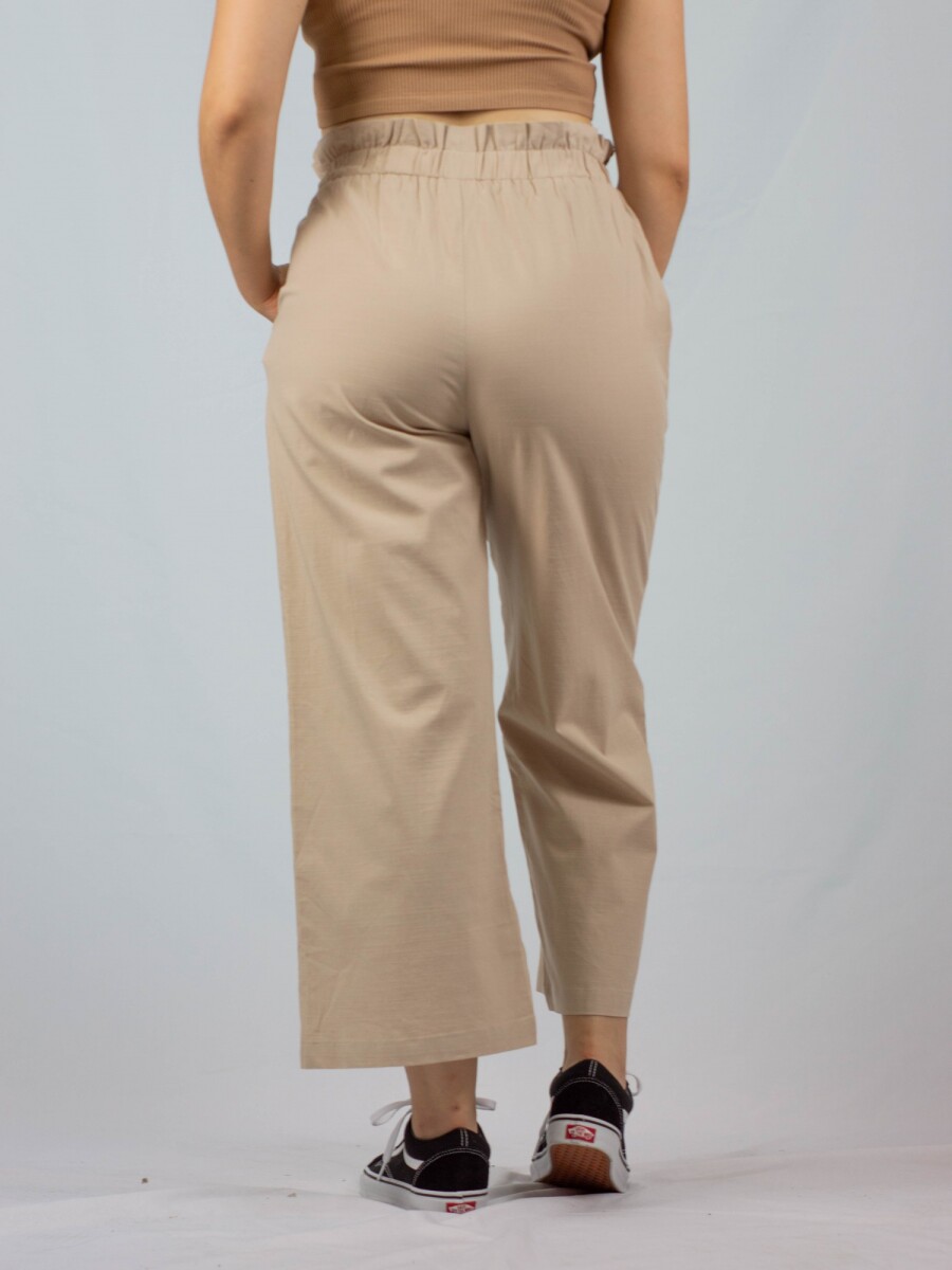 Pantalon Cropped Wanna - Beige 