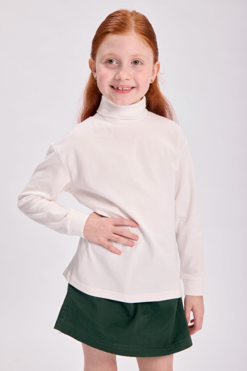 Polera básica Blanco