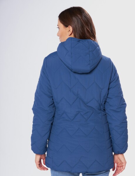 CAMPERA REVERSIBLE Azul