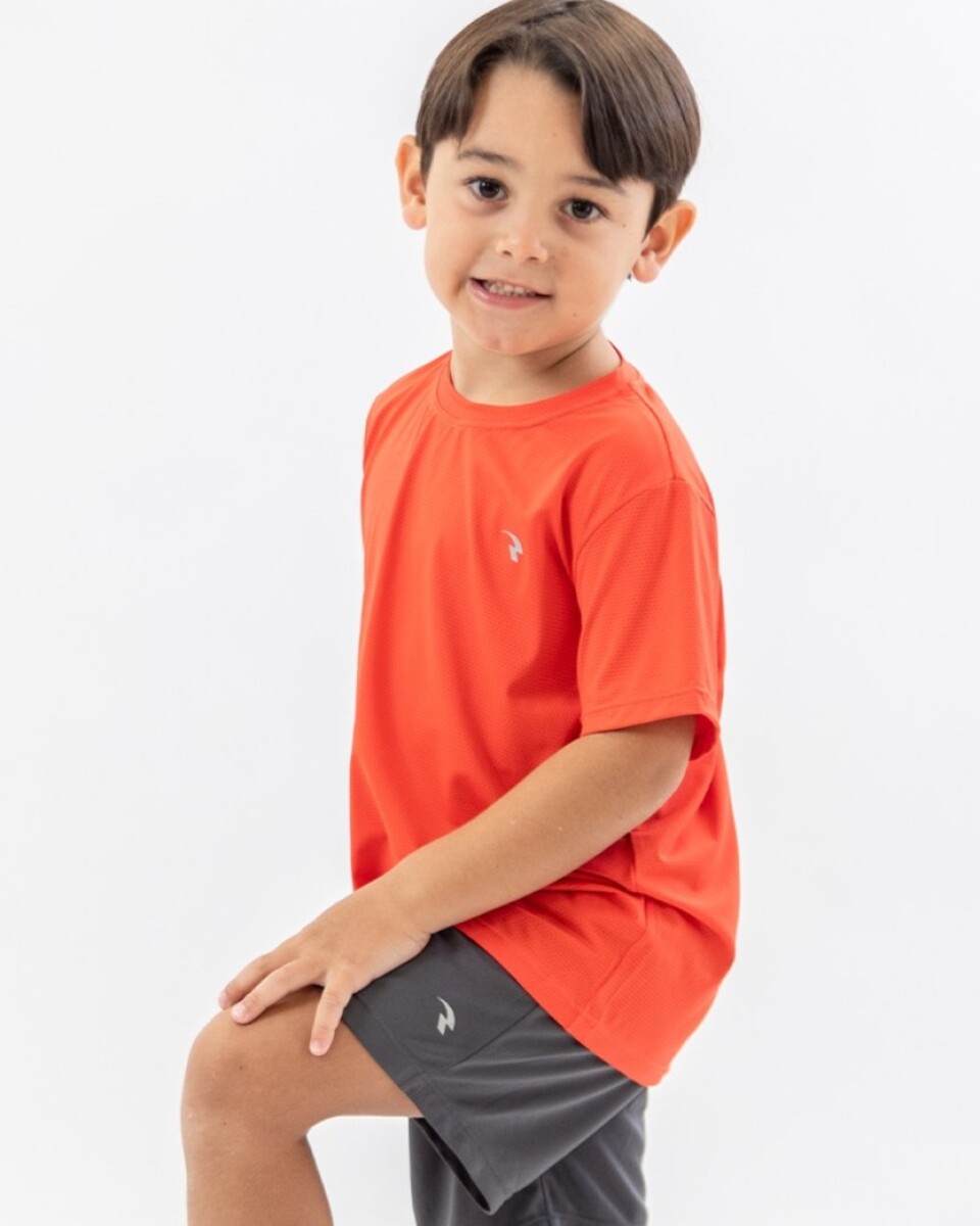 Remera Infantil. - Rojo 
