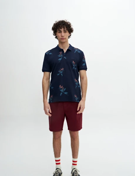 Remera polo Yoke Marino
