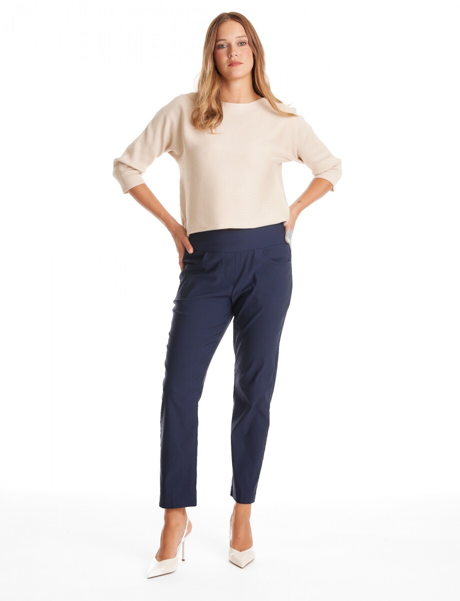 Pantalon Clásico - Azul 