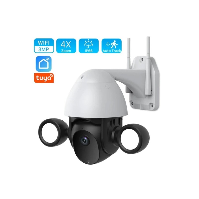 CAMARA DE SEGURIDAD TUYA SMART WATERPROOF CAMARA WIFI SM-C38 CAMARA DE SEGURIDAD TUYA SMART WATERPROOF CAMARA WIFI SM-C38