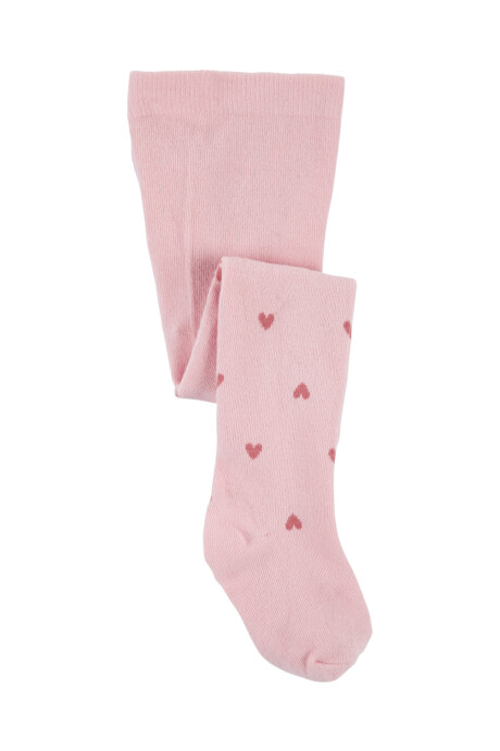 Medias cancán de algodón, diseño corazones Medias cancán de algodón, diseño corazones