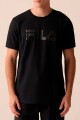 REMERA HOMBRE FILA LETTER PREMIUM LLL Negro